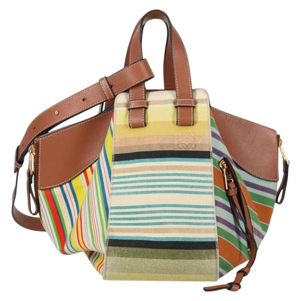 Loewe Canvas Handbag Multicolor